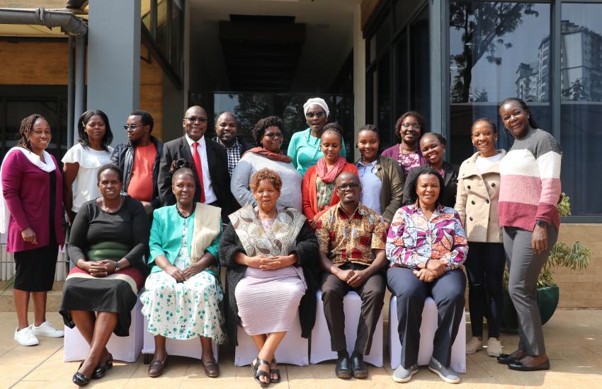 Group photo of participants at workshop