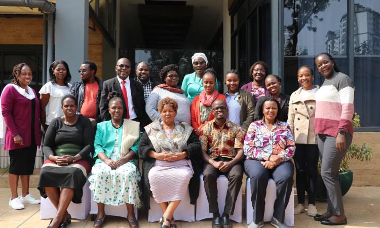 Group photo of participants at workshop