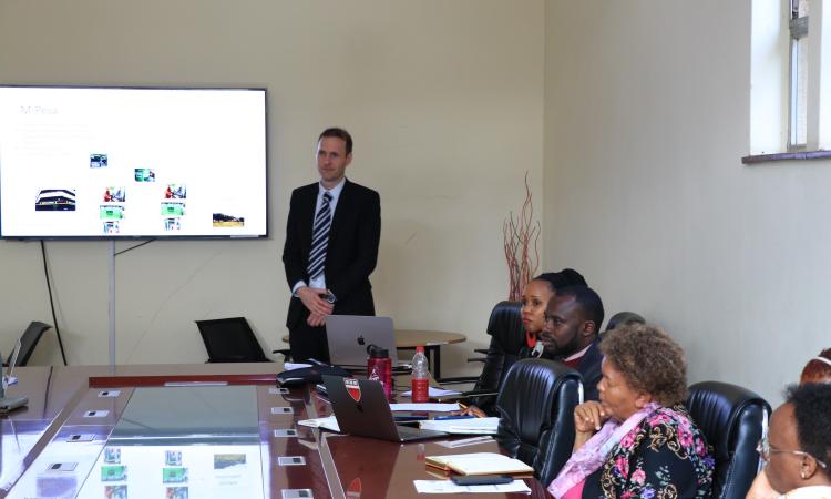 Participants during meeting