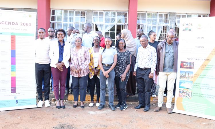 Group photo of participants at research tools training session