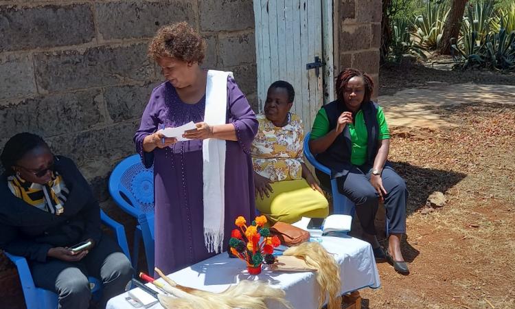 Nyeri supported by Women's Enterprise Fund.