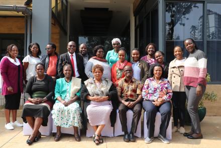 Group photo of participants at workshop