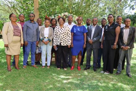 Participants at the Partners' meeting 